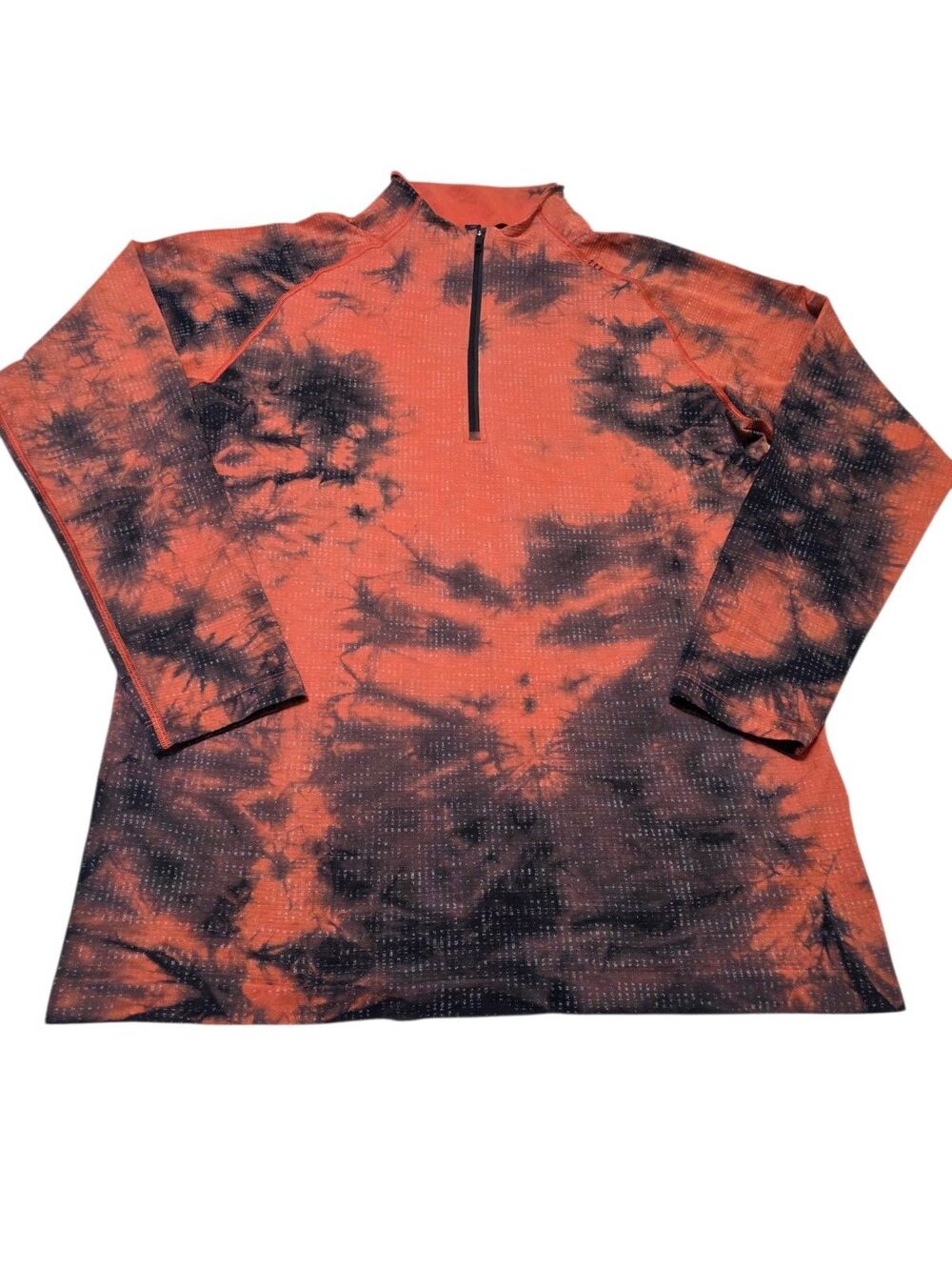 Lululemon Metal Vent Tech Half-Zip 2.0 Shirt Men's L Disconnect Marble Dye A2.1
